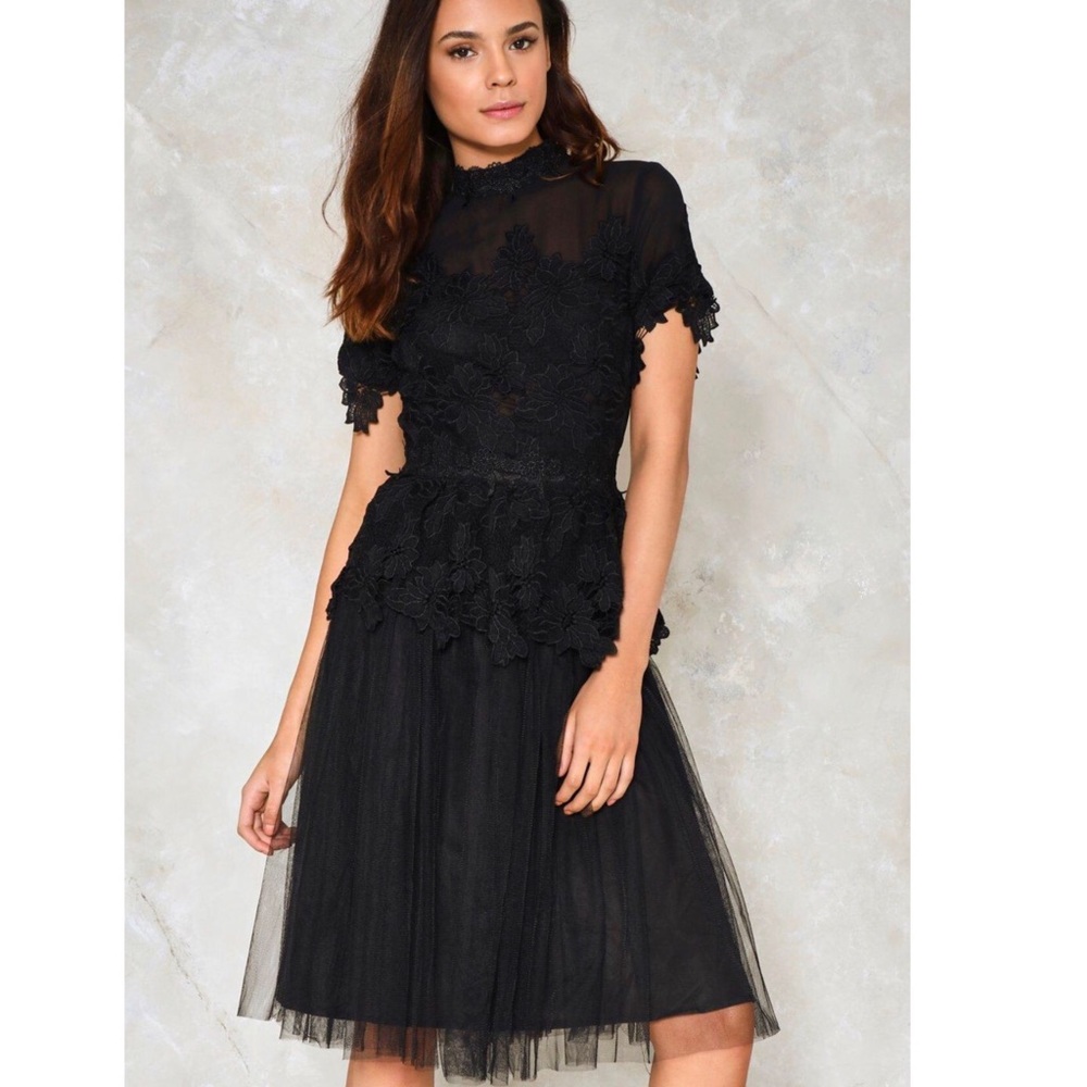 Nasty gal black dress